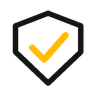 Shield check icon